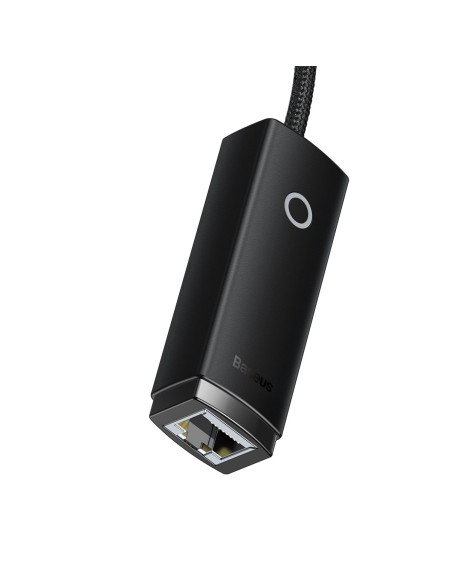
Išorinis USB-C RJ-45 tinklo adapteris 1 Gbps 1000 Mbps juodas
