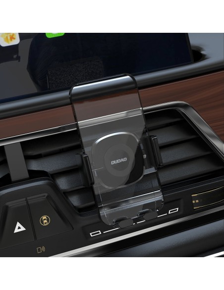 
Elegantiškas gravitacijos automobilio laikiklis telefonui F8Max, juodas
