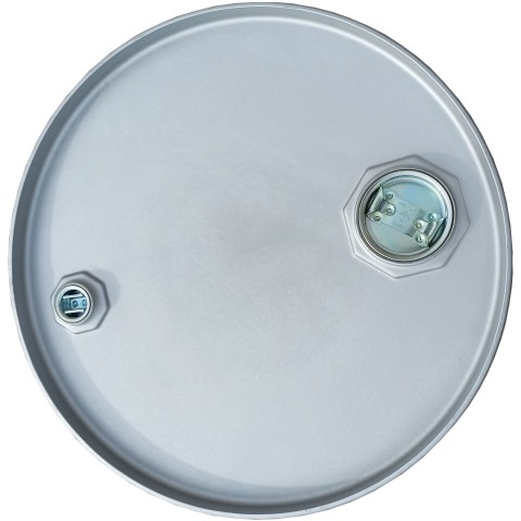 
Plieninė metalinė statinė TH 60L su 2 ir 3/ 4 dangteliais - SIDABRINĖ
