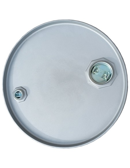 
Plieninė metalinė statinė TH 60L su 2 ir 3/ 4 dangteliais - SIDABRINĖ
