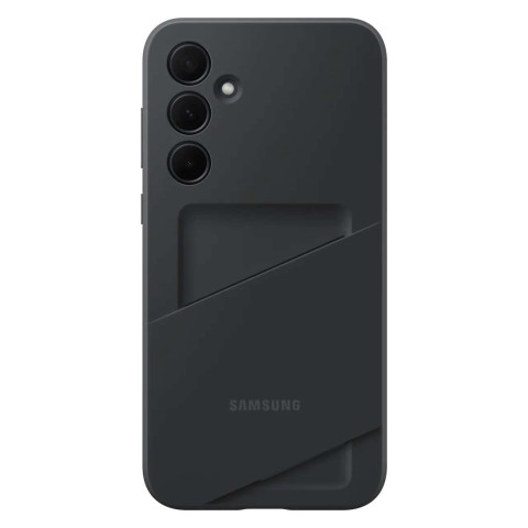 
Originalus kortelių lizdo dėklas su kišene kortelei, skirtas Samsung Galaxy A35, juodas
