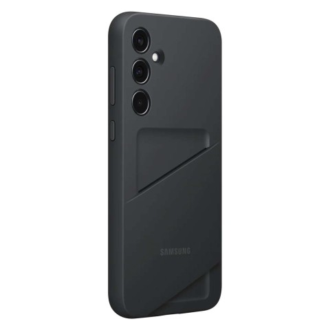 
Originalus kortelių lizdo dėklas su kišene kortelei, skirtas Samsung Galaxy A35, juodas
