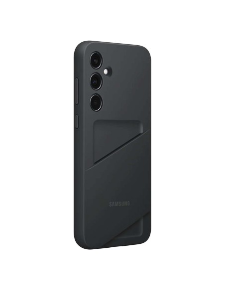 
Originalus kortelių lizdo dėklas su kišene kortelei, skirtas Samsung Galaxy A35, juodas
