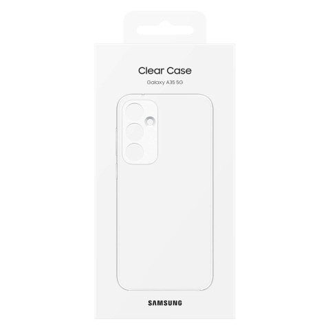 
Originalus skaidrus dėklas, skirtas „Samsung Galaxy A35“, permatomas
