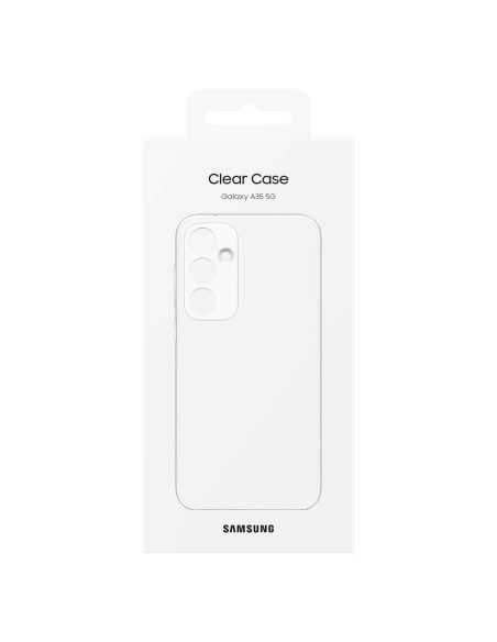 
Originalus skaidrus dėklas, skirtas „Samsung Galaxy A35“, permatomas

