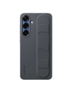 
„Samsung Galaxy S25+“ stovintis ir liečiamas dėklas su stovu – juodas
