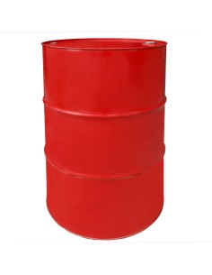 
Plieninė metalinė statinė TH 216,5L su grioveliais, 3/ 4 ir 2 kamščiais dangtelyje - RED MIX
