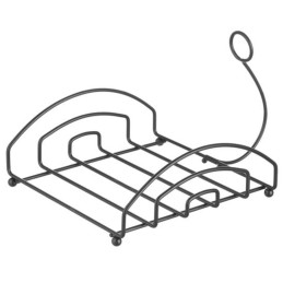 Servetėlių laikiklis nerūdijančio plieno servetėlių laikiklis juodas 155x160 mm - Hendi 427156