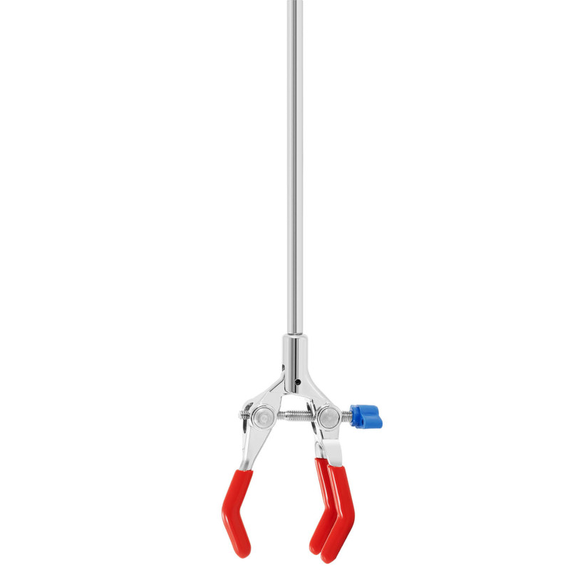 Laboratorinis spaustukas aušintuvo kolboms 3 pirštai 260 mm