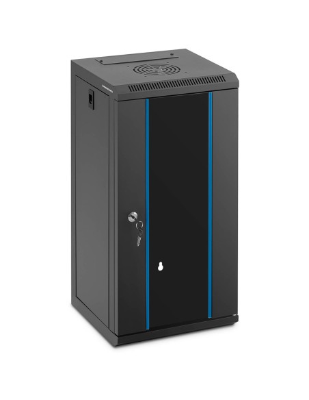 RACK serverio spintelė pakabinama 10'' 12U IP20 iki 60 kg 31x31x62 cm JUODA