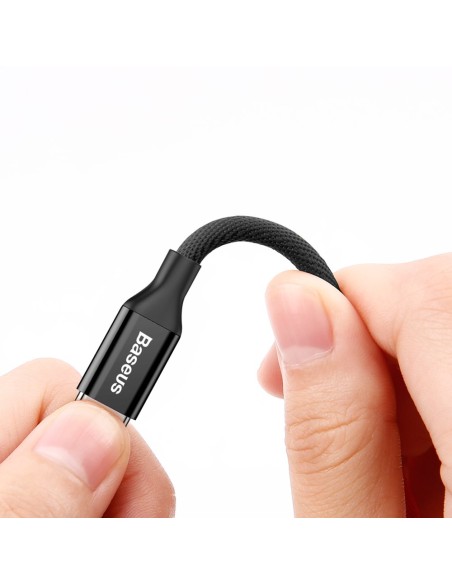 Patvarus audinio kabelis USB Iphone Lightning 1.2M juodas Patvarus audinio kabelis USB Iphone Lightning 1.2M juodas