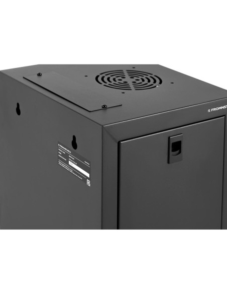 RACK serverio spintelė pakabinama 10'' 12U IP20 iki 60 kg 31x31x62 cm JUODA