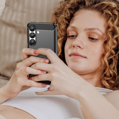 
Lankstus silikoninis dėklas, skirtas „Xiaomi 15 Carbon“ dėklui - juodas
