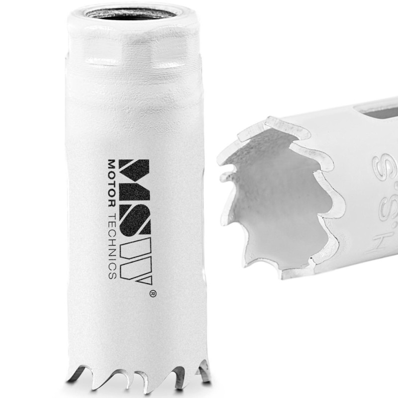 Dviejų metalų skylių pjūklo grąžtas metaliniam medienos plastikui sk. 20 mm