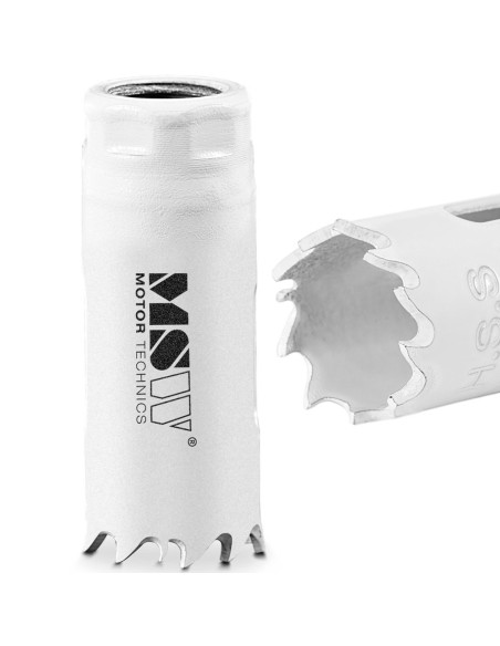 Dviejų metalų skylių pjūklo grąžtas metaliniam medienos plastikui sk. 20 mm Dviejų metalų skylių pjūklo grąžtas metaliniam medienos plastikui sk. 20 mm