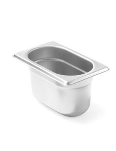 
Gastronorm indas GN 1/ 9, aukštis 150 mm, biudžetinė linija, plienas, 1,3 l
