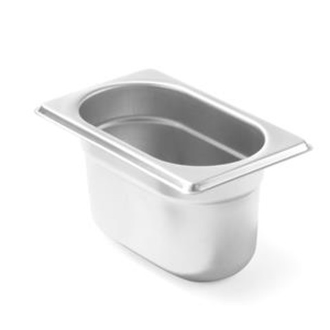 
Gastronorm indas GN 1/ 9, aukštis 150 mm, biudžetinė linija, plienas, 1,3 l
