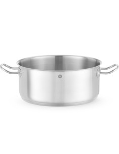
Žemas puodas be dangčio, 7,3 l, „Kitchen Line“ skersmuo 280 x 120 mm
