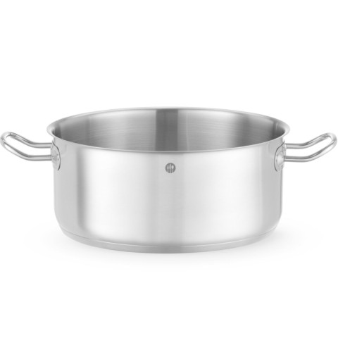 
Žemas puodas be dangčio, 7,3 l, „Kitchen Line“ skersmuo 280 x 120 mm

