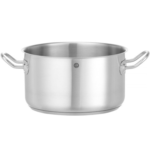 
Vidutinio dydžio puodas be dangčio, 6 l, „Kitchen Line“ skersmuo 240 x 135 mm
