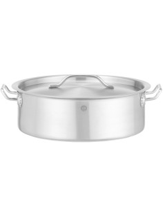 
Žemas puodas su dangčiu „Budget Line“, 14,1 l, skersmuo 360 x 139 mm
