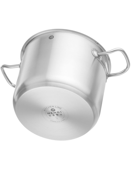 
Aukštas puodas be dangčio „Kitchen Line“, 5 l, skersmuo 215 x 164 mm

