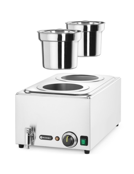 
Elektrinis sriubos šildytuvas su indeliais, 2 x 4 l, 1000 W
