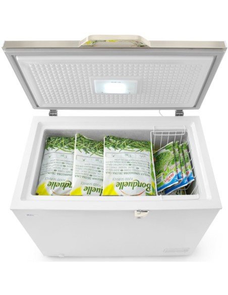 
Rakinama šaldiklio skrynia su LED lempute, 190 l, 120 W

