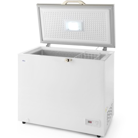 
Rakinama šaldiklio skrynia su LED lempute, 190 l, 120 W

