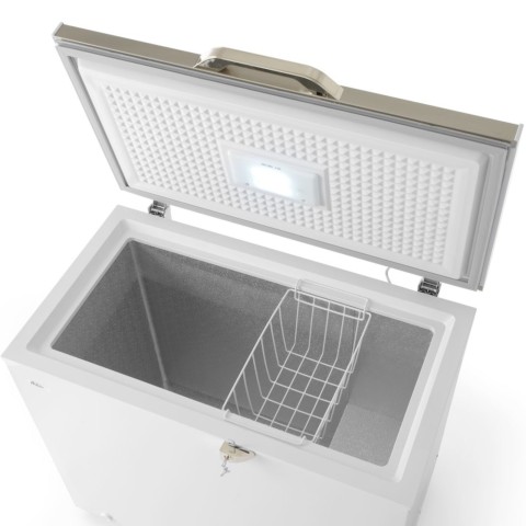 
Rakinama šaldiklio skrynia su LED lempute, 190 l, 120 W
