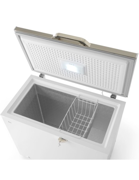 
Rakinama šaldiklio skrynia su LED lempute, 190 l, 120 W
