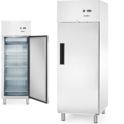 
Šaldymo spintelė, vienų durų šaldytuvas, 4 lentynos, PLIENAS, GN 2/ 1, 465 l, 250 W
