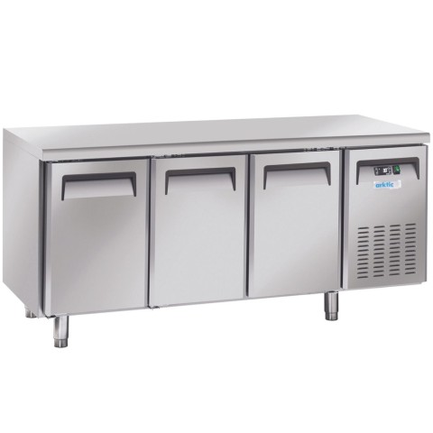 
3 durų šaldomas stalas su šonine spintele GN 1/ 1 400 l 350 W
