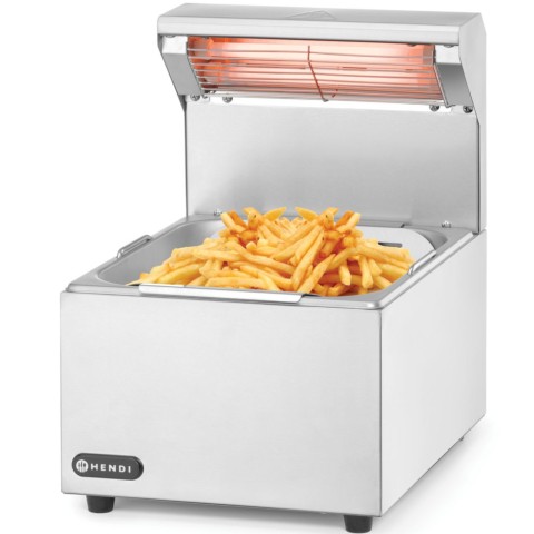 
Bulvyčių fri šildytuvas su kaitinimo lempute GN 1/ 2 400 W
