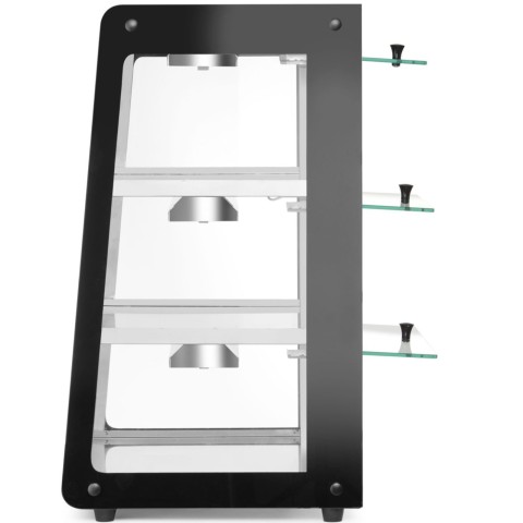 
Reguliuojama šildoma vitrina, 3 lygiai, 50–70 °C, 500 W
