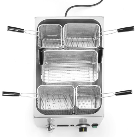 
Makaronų viryklė, 5 krepšeliai, 25 l, 3500 W
