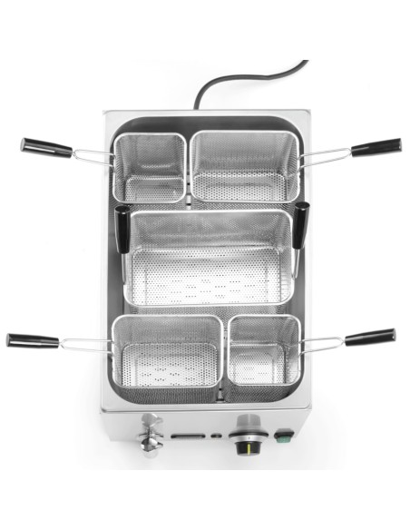 
Makaronų viryklė, 5 krepšeliai, 25 l, 3500 W
