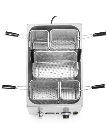 
Makaronų viryklė, 5 krepšeliai, 25 l, 3500 W
