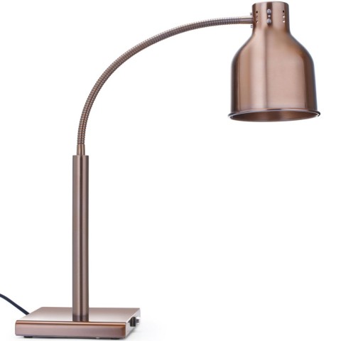 
Lankstus stalinis šviestuvas maistui šildyti, 250 W, varinis
