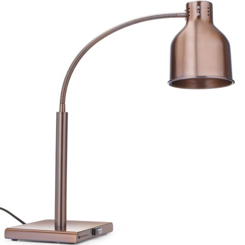 
Lankstus stalinis šviestuvas maistui šildyti, 250 W, varinis
