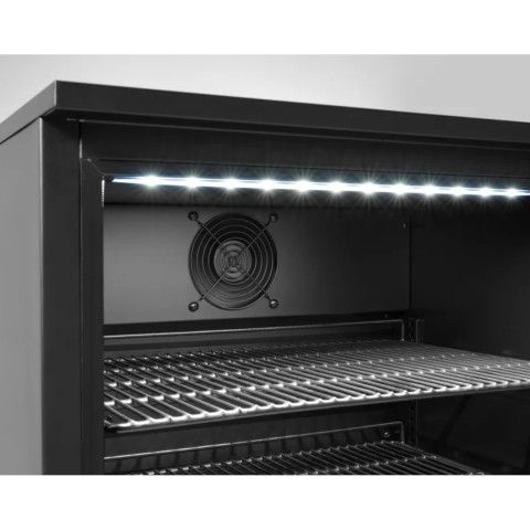 
Baro aušintuvas gėrimams, 1 durelių, LED, 105 l, 120 W, 60x53x87 cm
