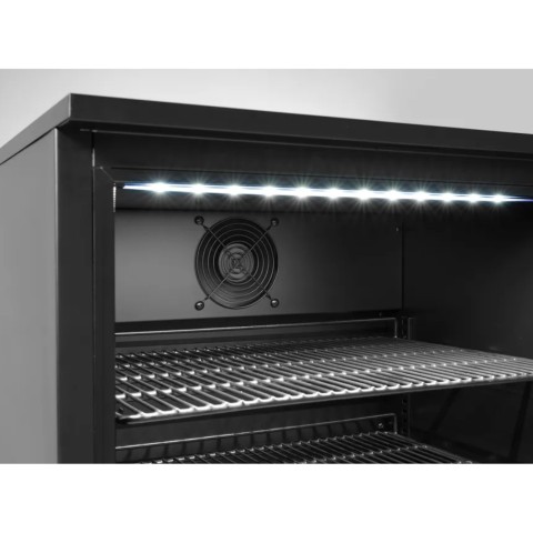 
Baro aušintuvas gėrimams, 1 durų, LED, 86 l, 120 W, 50x53x87 cm
