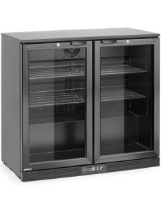 
Baro aušintuvas gėrimams, 2 durų, LED, 158 l, 160 W, 90x53x87 cm
