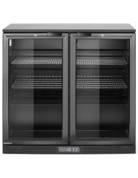 
Baro aušintuvas gėrimams, 2 durų, LED, 158 l, 160 W, 90x53x87 cm
