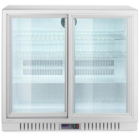 
Baro šaldytuvas su 2 stumdomomis durelėmis, LED, 150 l, 160 W, 90 x 52 x 84 cm – sidabro spalvos
