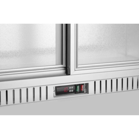 
Baro šaldytuvas su 2 stumdomomis durelėmis, LED, 150 l, 160 W, 90 x 52 x 84 cm – sidabro spalvos
