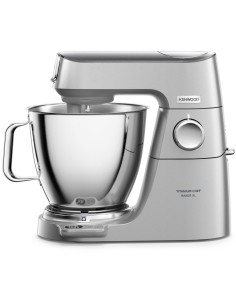 
„Titanium Chef Baker XL“ planetinis trintuvas, 2 dubenys, 7 l / 5 l, 1200 W – sidabrinis
