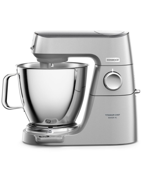 
„Titanium Chef Baker XL“ planetinis trintuvas, 2 dubenys, 7 l / 5 l, 1200 W – sidabrinis
