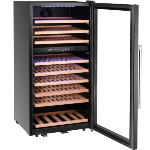 
2 zonų vyno aušintuvas 91 buteliui, 230 l, 569x595x1215 mm
