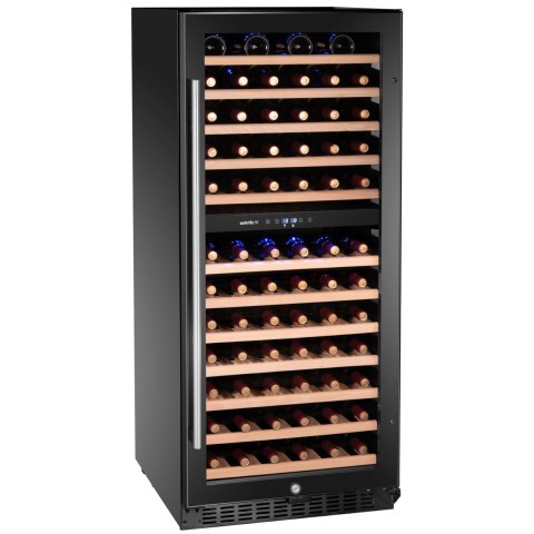 
2 zonų vyno šaldytuvas 124 buteliams, 265 l, 570x595x1400 mm

